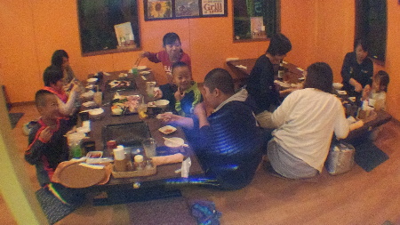 本日の団体様