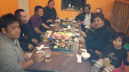 昨日の団体様
