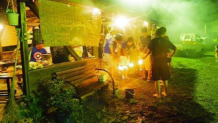 BBQだぁ花火だぁ