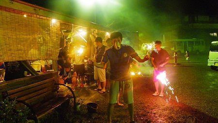 BBQだぁ花火だぁ