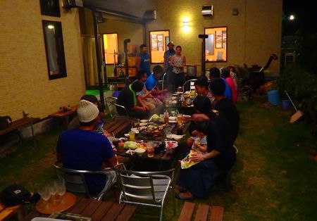 打上げBBQ