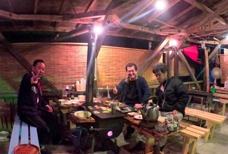 薪ストーブBBQ