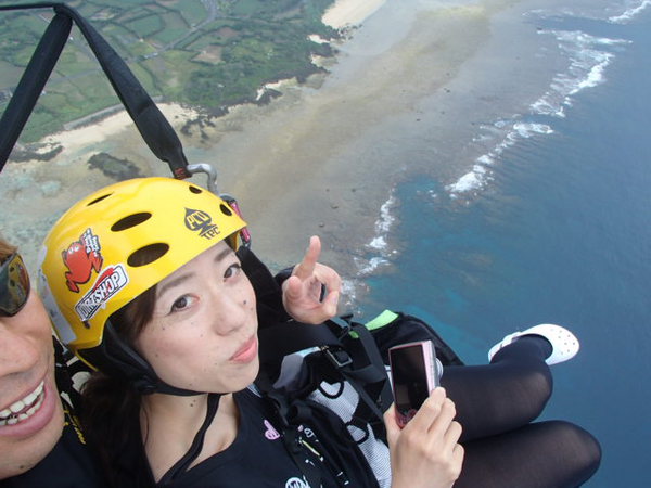 飛べましたぁ!(^^)!