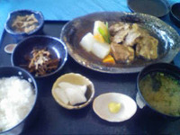 山羊島ホテルのランチ