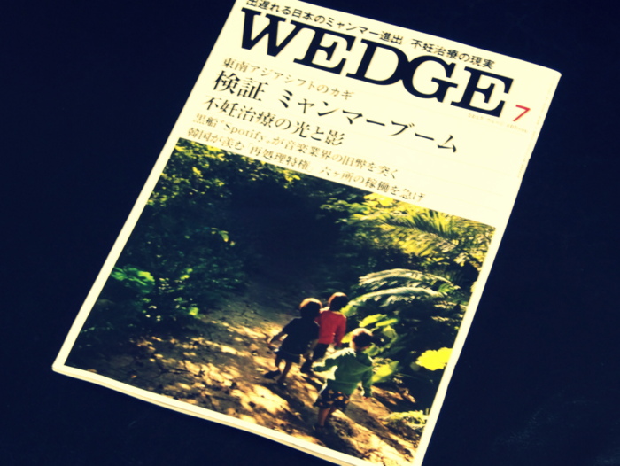 WEDGE 2013年7月号