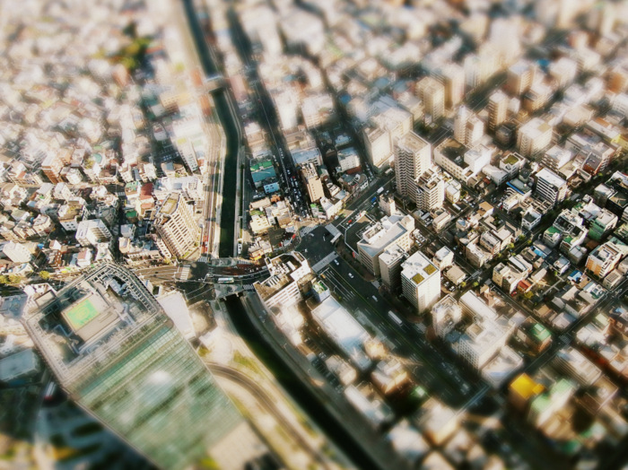 東京スカイツリからの景色