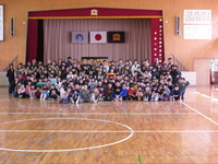 名瀬小学校＆伊津部小学校交流会