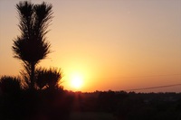 ・・・また夕陽 2013/11/08 18:49:11