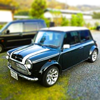 ローバーミニという古～い車に乗っております