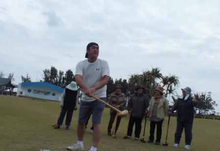 笠利健康友の会グラウンドゴルフ大会