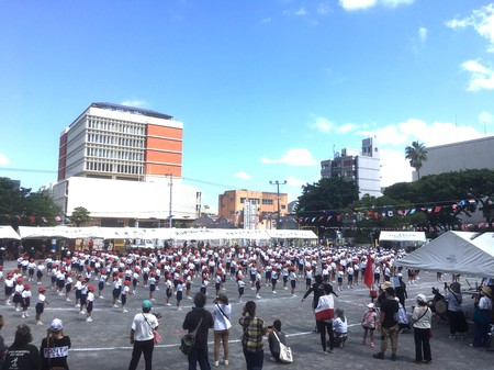 子供の運動会に行ってきました