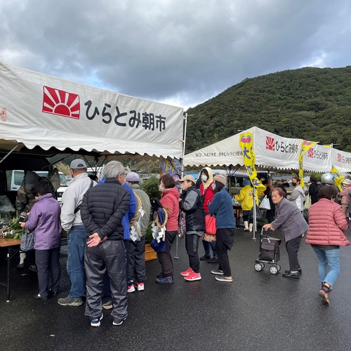 旬の朝市！