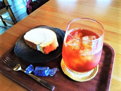 「やどんカフェ　いちのいち」さんの　サワラのムニエル♪
