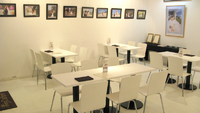 まちCafeにて（イベント案内）