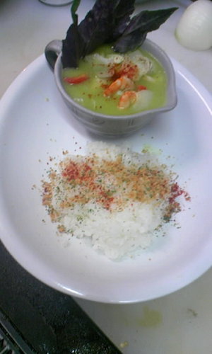 グリーンカレー・・・