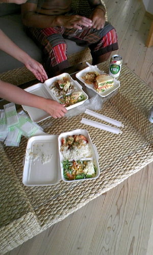 至福のランチ・・・