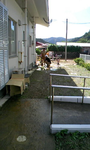 ボランティア作業終了・・・
