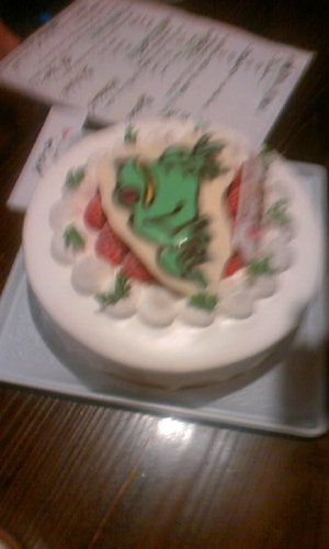 誕生日パーチィ・・・