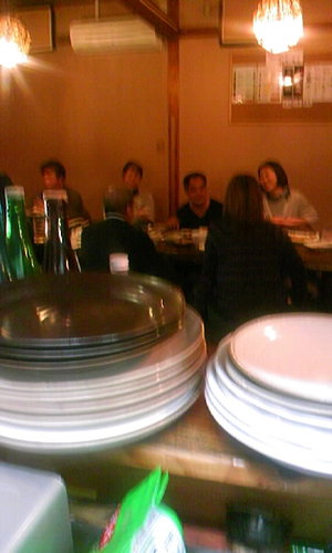 昨夜の・・・