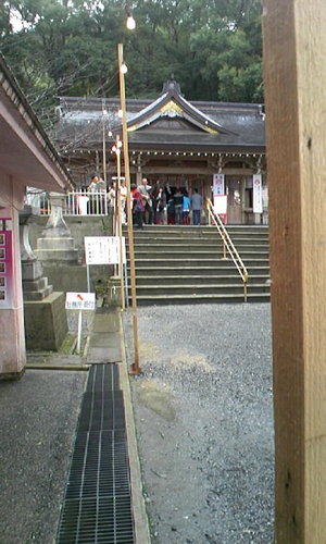 初詣で・・・