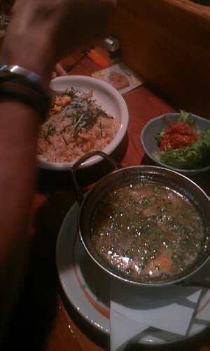 深夜のお食事・・・