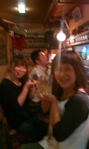 昨夜の最後のお客様・・・