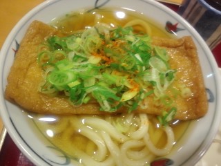 きつねうどんヽ(^o^)丿