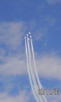 ｡*ﾟ航空自衛隊 ブルーインパルス 航空ショーﾟ*｡