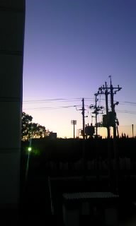 夕暮れ時