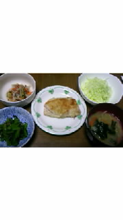 昨日の晩ご飯