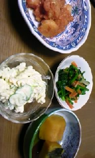 晩ご飯メモ(笑)