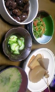 晩ご飯メモ(笑)