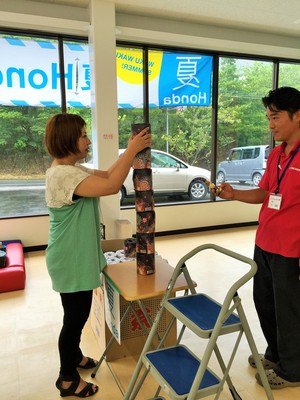 HONDACars大島奄美店さまにてイベント中