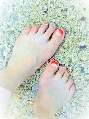 nail Ru-さんで初ペティキュア！！！