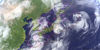 台風9号による離島間交通情報