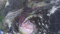 台風21号による船舶動静