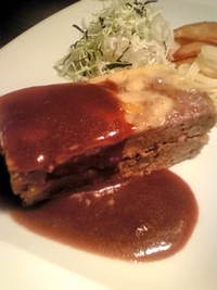 挽肉と茄子の重ね焼き