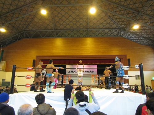 九州プロレス大和村大会観戦記