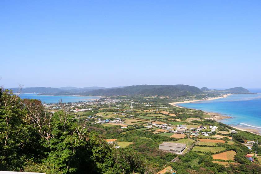 屋入峠から