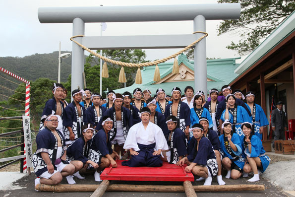 古仁屋高千穂神社浜下り
