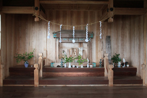西古見の神社