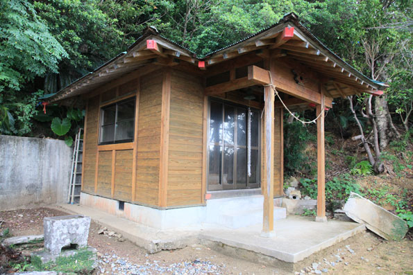 西古見の神社