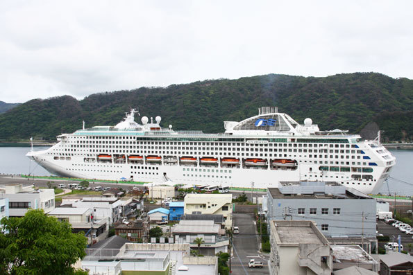 ２度目の寄港