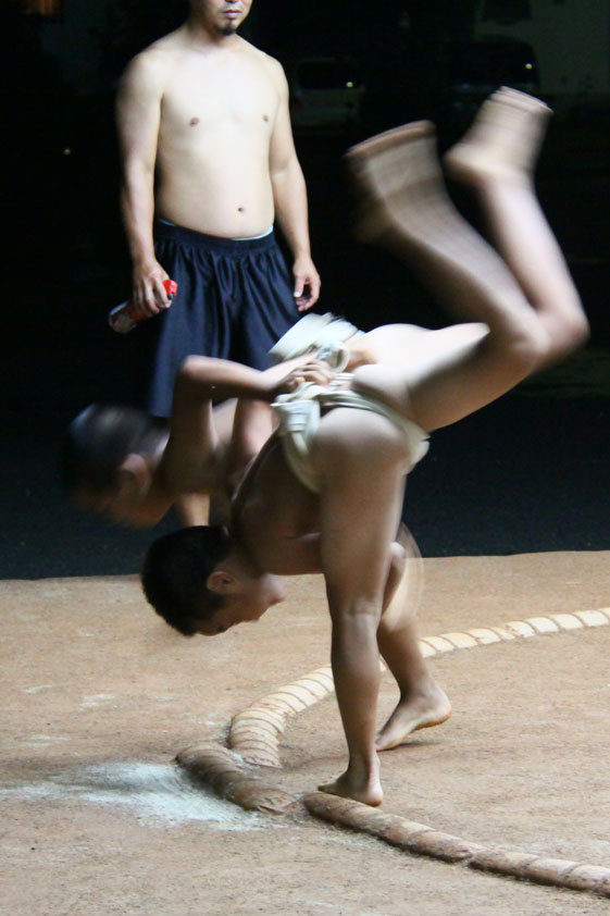 相撲練習