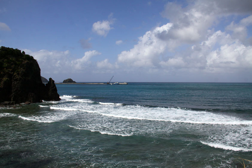山羊島付近