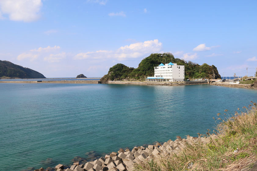 山羊島付近の風景