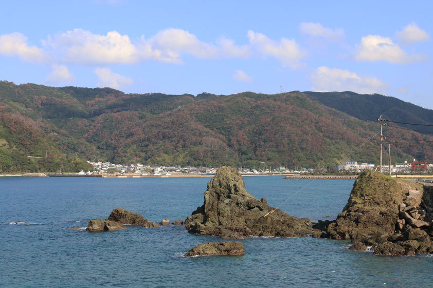 山羊島付近の風景