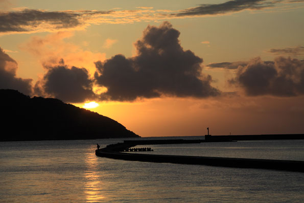 大熊夕景