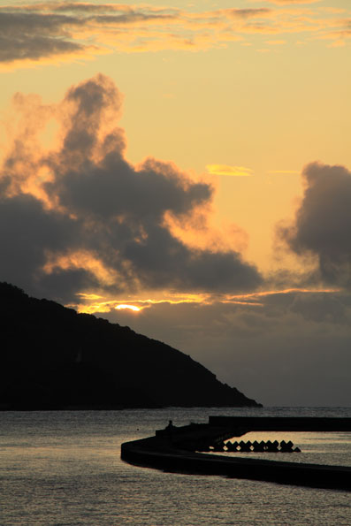 大熊夕景