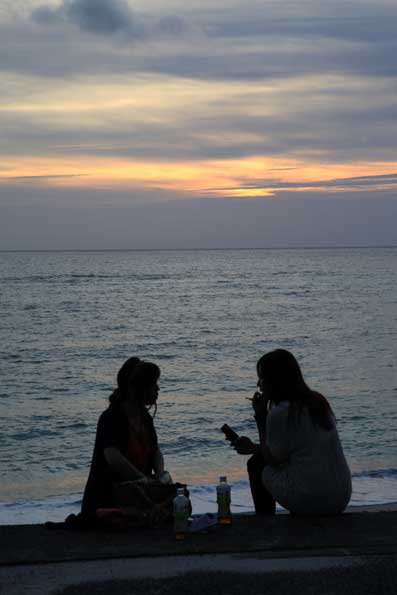 大浜夕景３